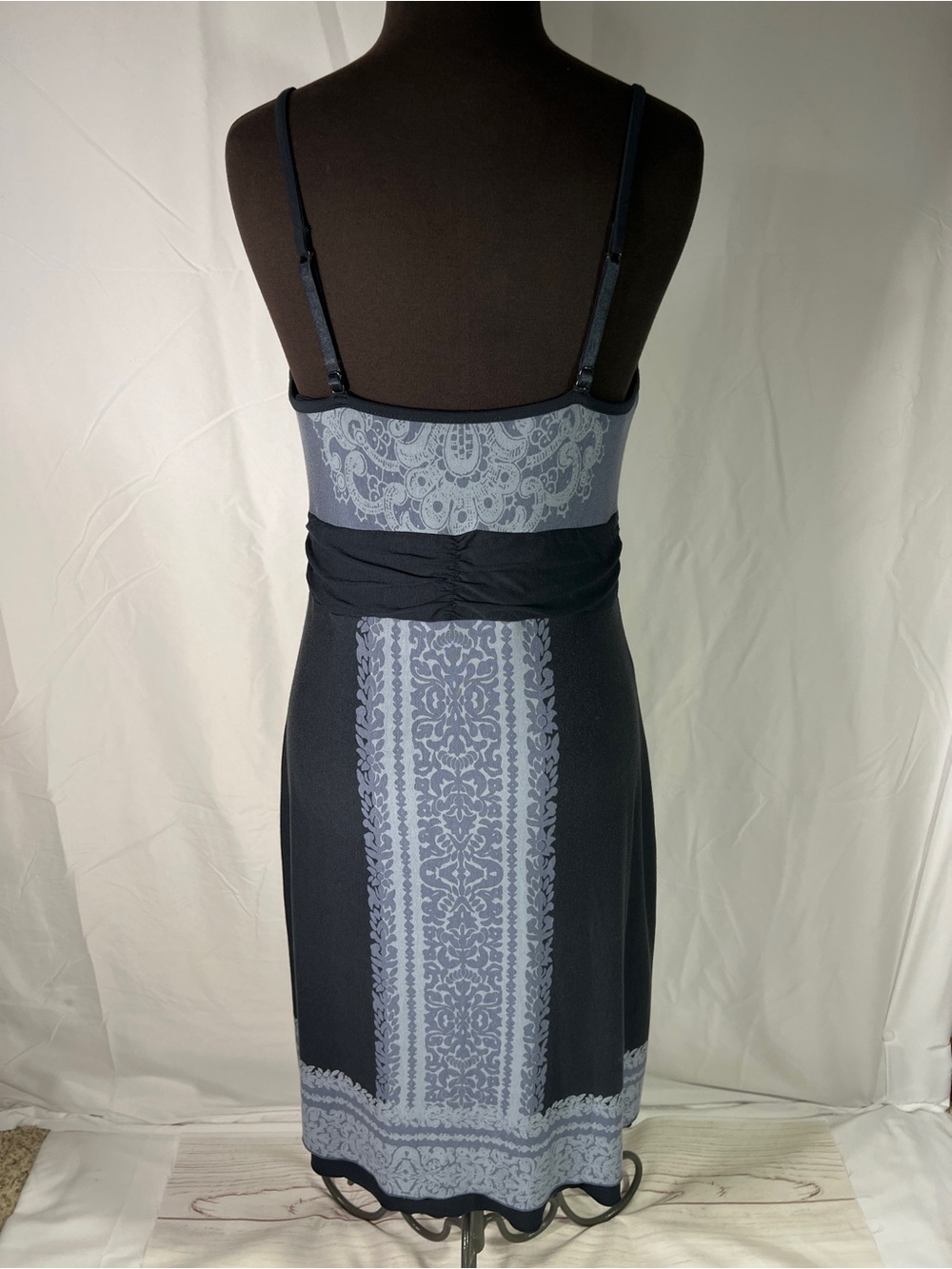 Athleta Kindred Cami Dress - Medium - soft blue lined modal shelf bra tank dress - Picture 3 of 12